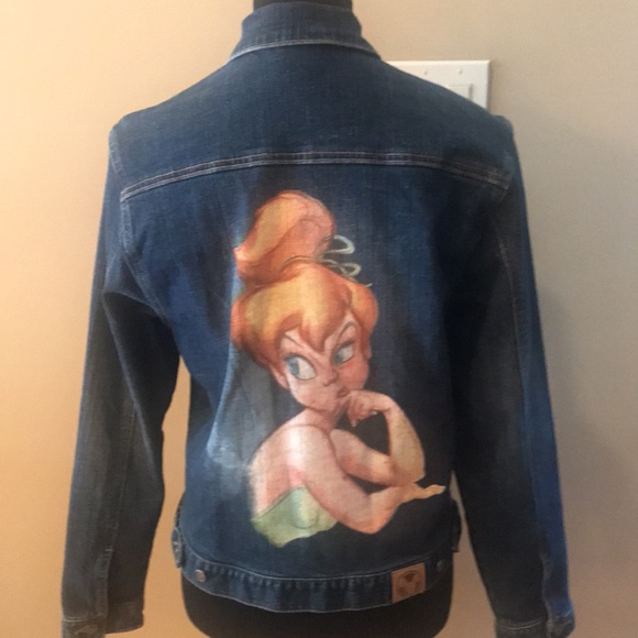 Disney Tinkerbell Jean jacket size Medium - Picture 5 of 10